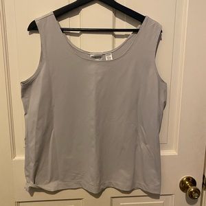 Chico's Light Gray Tank Top Size 3